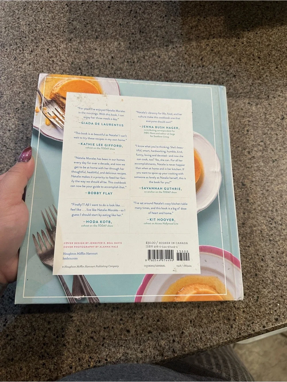 At Home with Cookbook - Yellow Cover